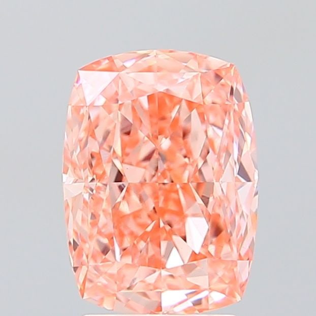 Loose Diamond - CUSHION MODIFIED 2.53ct Fancy Vivid Pink VS1: Loose Diamond - CUSHION MODIFIED 2.53ct Fancy Vivid Pink VS1 Source: This is a real non-mined Diamond that has been grown in a lab Shape: CUSHION MODIFIED Carats: 2.53 Color: Fancy Vivid Pink Certific