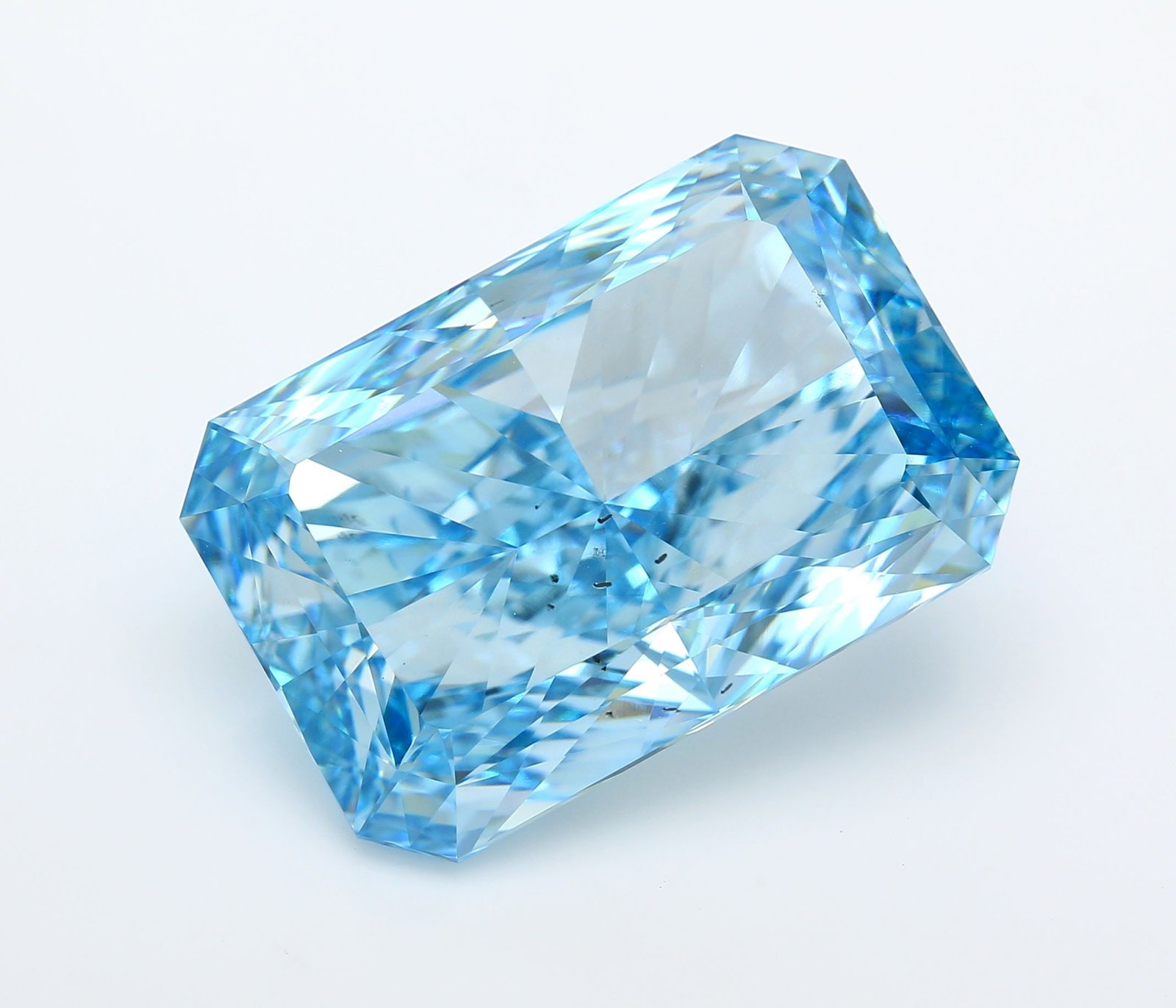 Loose Diamond - RADIANT 32.05ct Fancy Vivid Blue SI1 (1 of 1)