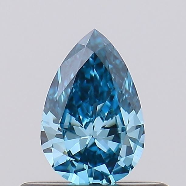 Loose Diamond - PEAR 0.32ct Fancy Vivid Blue VVS2: Loose Diamond - PEAR 0.32ct Fancy Vivid Blue VVS2 Source: This is a real non-mined Diamond that has been grown in a lab Shape: PEAR Carats: 0.32 Color: Fancy Vivid Blue Certification: NONE Video: