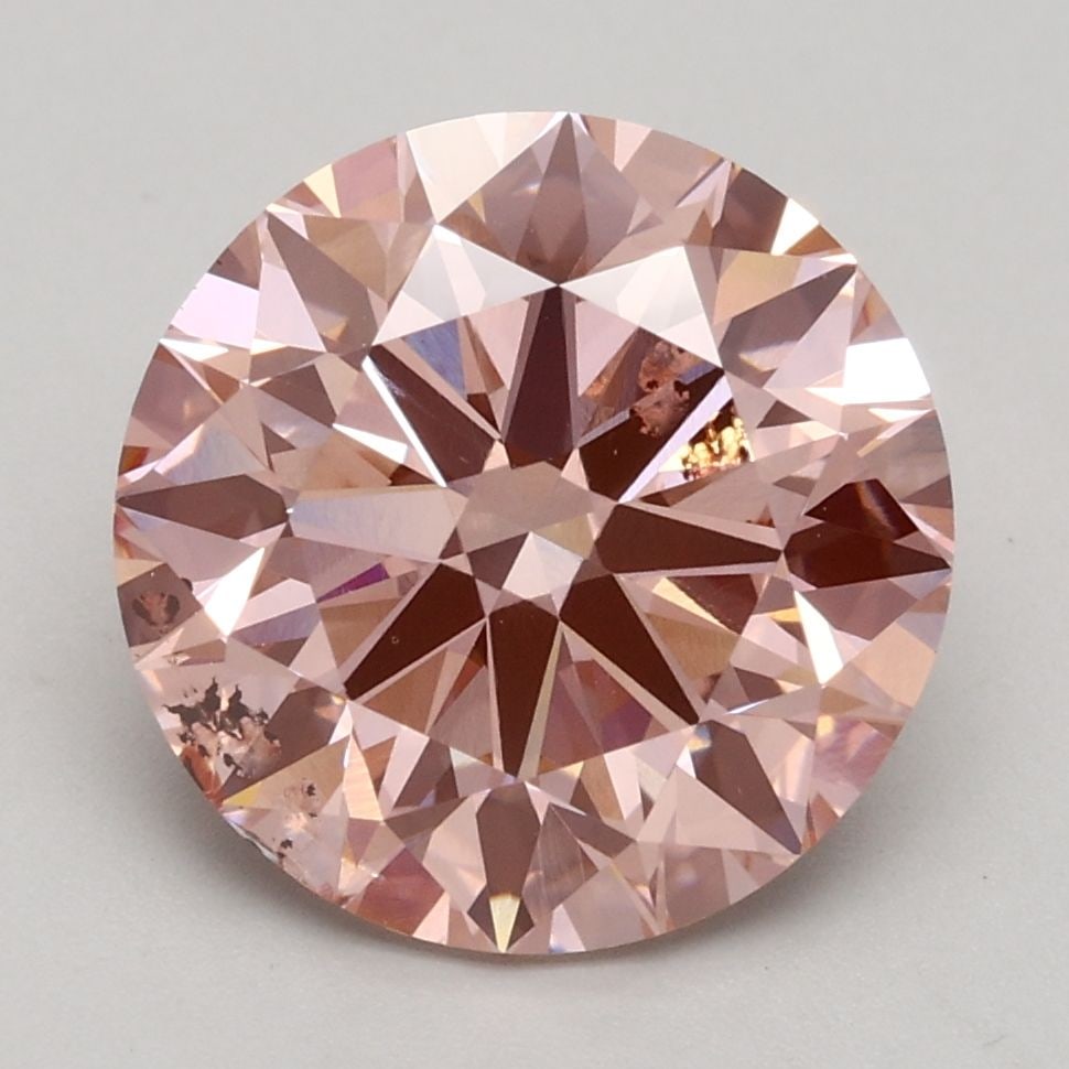 Loose Diamond - ROUND 3.01ct Fancy Intense Pink SI2: Loose Diamond - ROUND 3.01ct Fancy Intense Pink SI2 Source: This is a real non-mined Diamond that has been grown in a lab Shape: ROUND Carats: 3.01 Color: Fancy Intense Pink Certification: IGI Video: