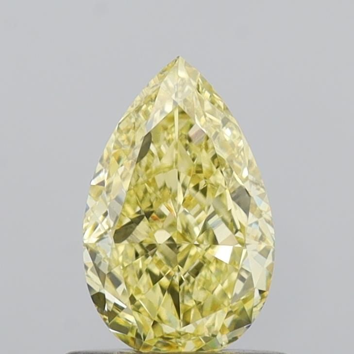 Loose Diamond - PEAR 0.76ct Fancy Intense Yellow VVS2: Loose Diamond - PEAR 0.76ct Fancy Intense Yellow VVS2 Source: This is a real non-mined Diamond that has been grown in a lab Shape: PEAR Carats: 0.76 Color: Fancy Intense Yellow Certification: IGI