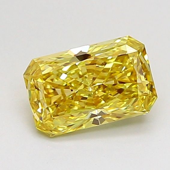 Loose Diamond - RADIANT 0.8ct Fancy Vivid Yellow VS1: Loose Diamond - RADIANT 0.8ct Fancy Vivid Yellow VS1 Source: This is a real non-mined Diamond that has been grown in a lab Shape: RADIANT Carats: 0.8 Color: Fancy Vivid Yellow Certification: IGI Video