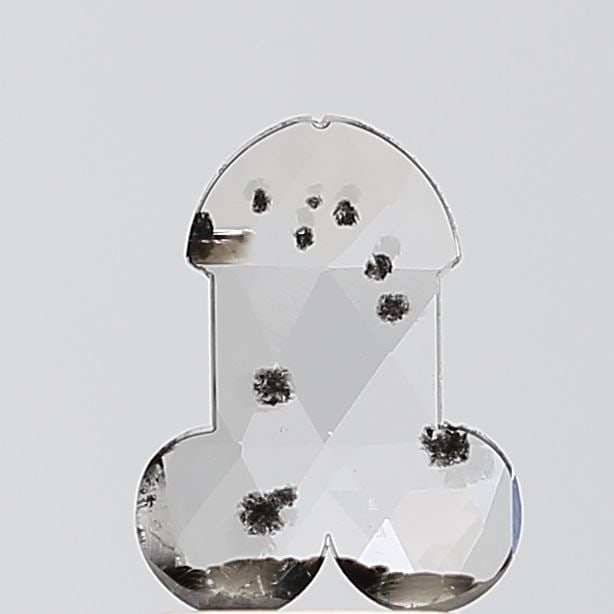 Loose Diamond - OTHER 1.05ct Salt and Pepper I1: Loose Diamond - OTHER 1.05ct Salt and Pepper I1 Source: This is a real non-mined Diamond that has been grown in a lab Shape: OTHER Carats: 1.05 Color: Salt and Pepper Certification: NONE Video: