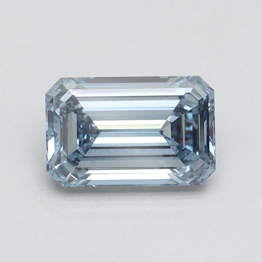 Loose Diamond - EMERALD 1.01ct Fancy Intense Blue VS1: Loose Diamond - EMERALD 1.01ct Fancy Intense Blue VS1 Source: This is a real non-mined Diamond that has been grown in a lab Shape: EMERALD Carats: 1.01 Color: Fancy Intense Blue Certification: IGI Vid