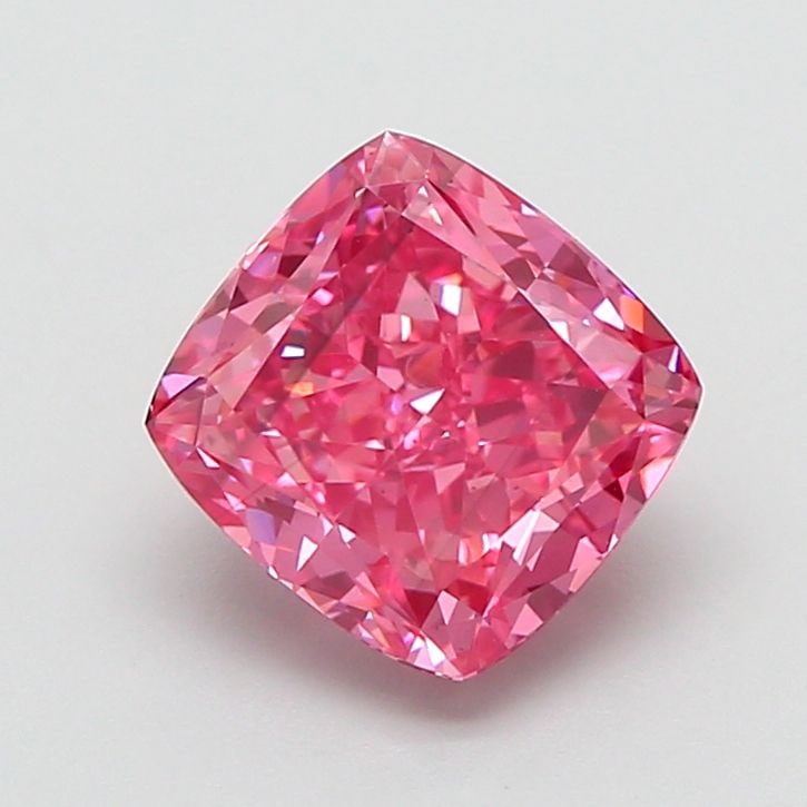 Loose Diamond - CUSHION MODIFIED 2.06ct Fancy Vivid Pink VS2: Loose Diamond - CUSHION MODIFIED 2.06ct Fancy Vivid Pink VS2 Source: This is a real non-mined Diamond that has been grown in a lab Shape: CUSHION MODIFIED Carats: 2.06 Color: Fancy Vivid Pink Certific