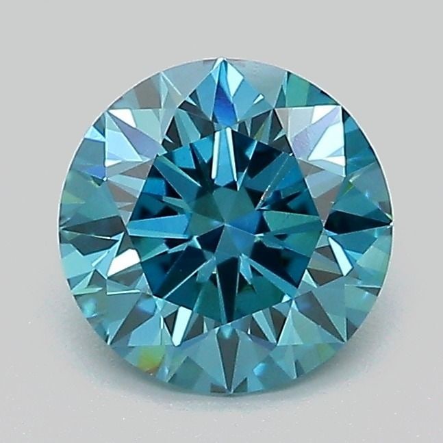 Ideal Loose Diamond - ROUND 1.24ct Fancy Vivid Blue VVS2: Ideal Loose Diamond - ROUND 1.24ct Fancy Vivid Blue VVS2 Source: This is a real non-mined Diamond that has been grown in a lab Shape: ROUND Carats: 1.24 Color: Fancy Vivid Blue Certification: IGI Vide