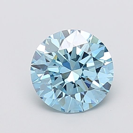 Ideal Loose Diamond - ROUND 1.5ct Fancy Vivid Blue VS1: Ideal Loose Diamond - ROUND 1.5ct Fancy Vivid Blue VS1 Source: This is a real non-mined Diamond that has been grown in a lab Shape: ROUND Carats: 1.5 Color: Fancy Vivid Blue Certification: IGI Video: