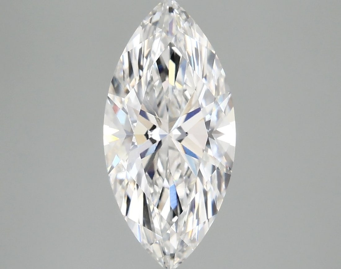 Loose Diamond - MARQUISE 2.46ct E VS1: Loose Diamond - MARQUISE 2.46ct E VS1 Source: This is a real non-mined Diamond that has been grown in a lab Shape: MARQUISE Carats: 2.46 Color: E Clarity: VS1 Certification: IGI Video: