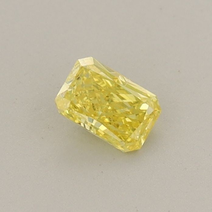 Loose Diamond - RADIANT 0.26ct Fancy Vivid Yellow VVS2: Loose Diamond - RADIANT 0.26ct Fancy Vivid Yellow VVS2 Source: This is a real non-mined Diamond that has been grown in a lab Shape: RADIANT Carats: 0.26 Color: Fancy Vivid Yellow Certification: IGI Vi