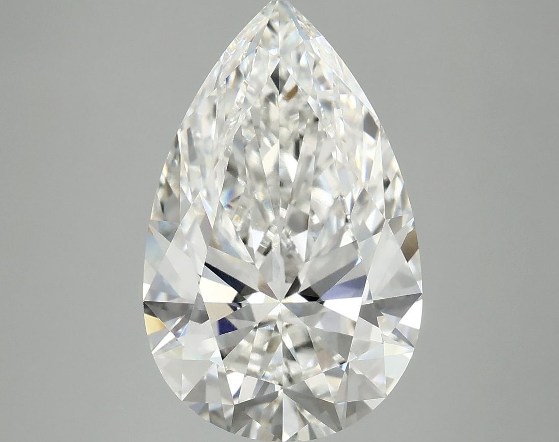 Loose Diamond - PEAR 5.07ct F VVS2: Loose Diamond - PEAR 5.07ct F VVS2 Source: This is a real non-mined Diamond that has been grown in a lab Shape: PEAR Carats: 5.07 Color: F Clarity: VVS2 Certification: IGI Video: