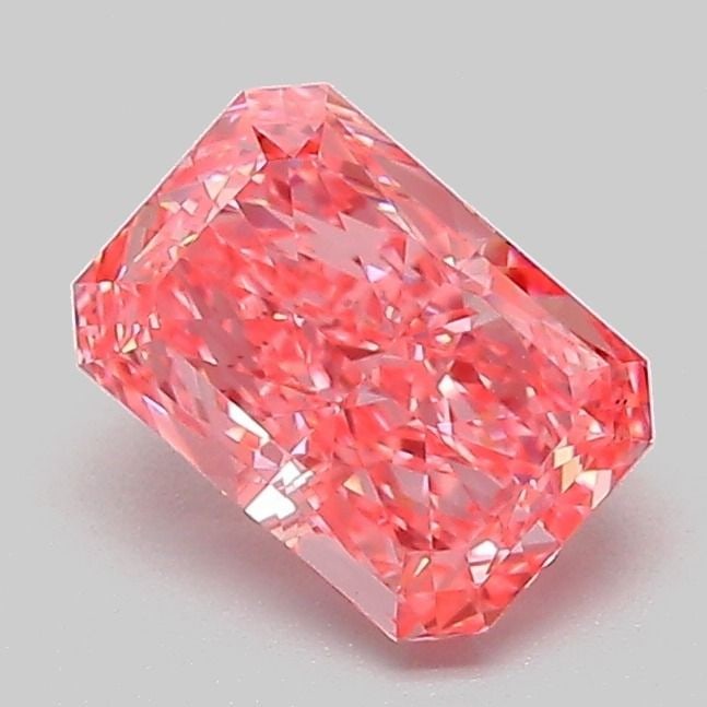Loose Diamond - RADIANT 1.1ct Fancy Vivid Pink VS1: Loose Diamond - RADIANT 1.1ct Fancy Vivid Pink VS1 Source: This is a real non-mined Diamond that has been grown in a lab Shape: RADIANT Carats: 1.1 Color: Fancy Vivid Pink Certification: IGI Video: