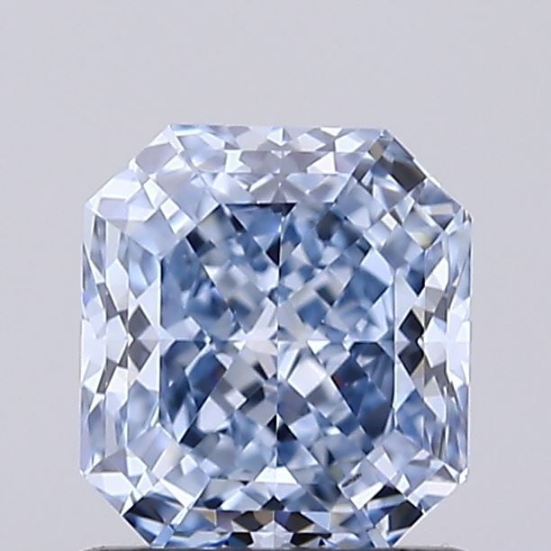 Loose Diamond - RADIANT 1.0ct Fancy Blue VS2: Loose Diamond - RADIANT 1.0ct Fancy Blue VS2 Source: This is a real non-mined Diamond that has been grown in a lab Shape: RADIANT Carats: 1.0 Color: Fancy Blue Certification: IGI Video: Video Link