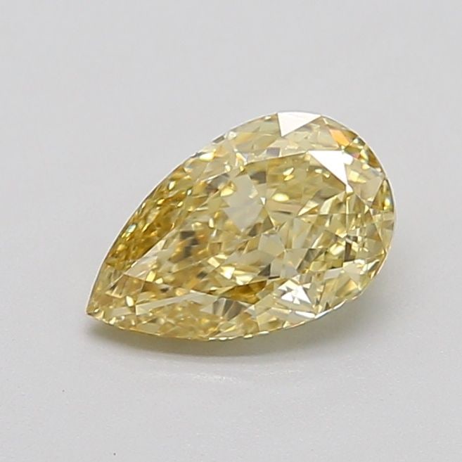 Loose Diamond - PEAR 1.09ct Fancy Yellow VS1: Loose Diamond - PEAR 1.09ct Fancy Yellow VS1 Source: This is a real non-mined Diamond that has been grown in a lab Shape: PEAR Carats: 1.09 Color: Fancy Yellow Certification: IGI Video: Video Link