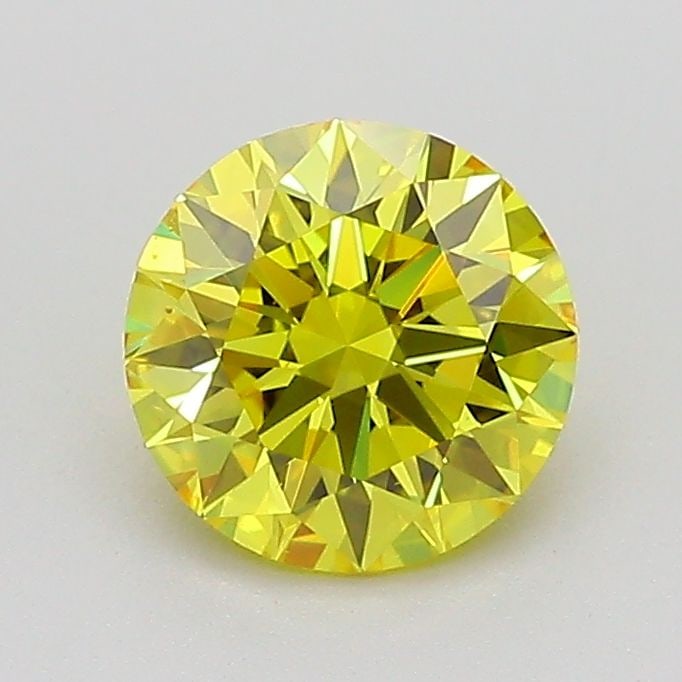 Ideal Loose Diamond - ROUND 1.02ct Fancy Vivid Yellow VS1: Ideal Loose Diamond - ROUND 1.02ct Fancy Vivid Yellow VS1 Source: This is a real non-mined Diamond that has been grown in a lab Shape: ROUND Carats: 1.02 Color: Fancy Vivid Yellow Certification: IGI A