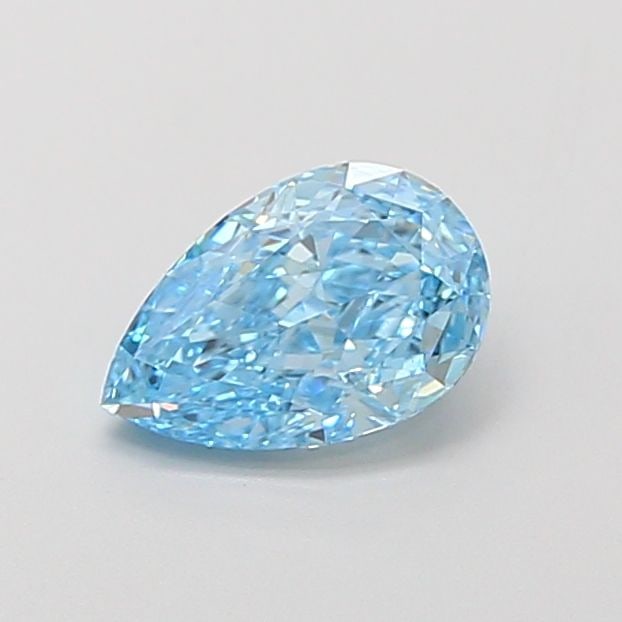 Loose Diamond - PEAR 1.09ct Fancy Vivid Blue VS1: Loose Diamond - PEAR 1.09ct Fancy Vivid Blue VS1 Source: This is a real non-mined Diamond that has been grown in a lab Shape: PEAR Carats: 1.09 Color: Fancy Vivid Blue Certification: IGI Video: