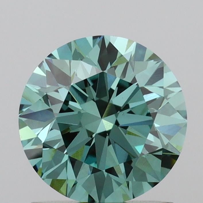 Ideal Loose Diamond - ROUND 1.27ct Fancy Vivid Green VVS2: Ideal Loose Diamond - ROUND 1.27ct Fancy Vivid Green VVS2 Source: This is a real non-mined Diamond that has been grown in a lab Shape: ROUND Carats: 1.27 Color: Fancy Vivid Green Certification: IGI Vi