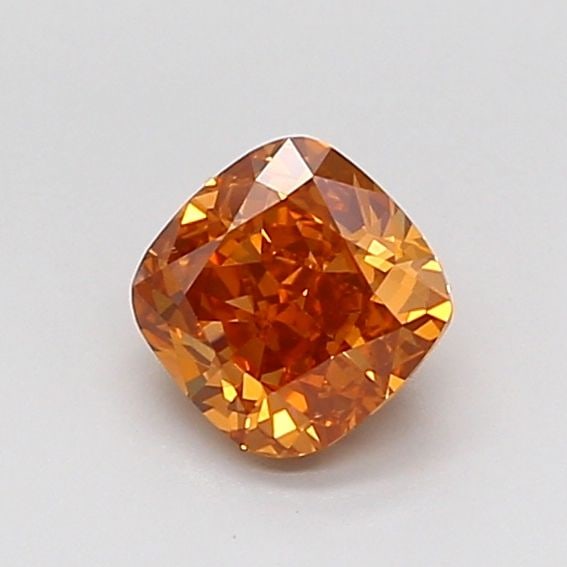 Loose Diamond - CUSHION MODIFIED 1.17ct Fancy Vivid Orange VVS2 (1 of 1)