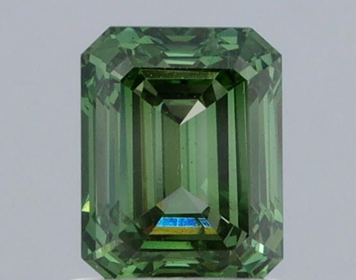 Loose Diamond - EMERALD 1.0ct Green SI1: Loose Diamond - EMERALD 1.0ct Green SI1 Source: This is a real non-mined Diamond that has been grown in a lab Shape: EMERALD Carats: 1.0 Color: Green Certification: NONE Video: