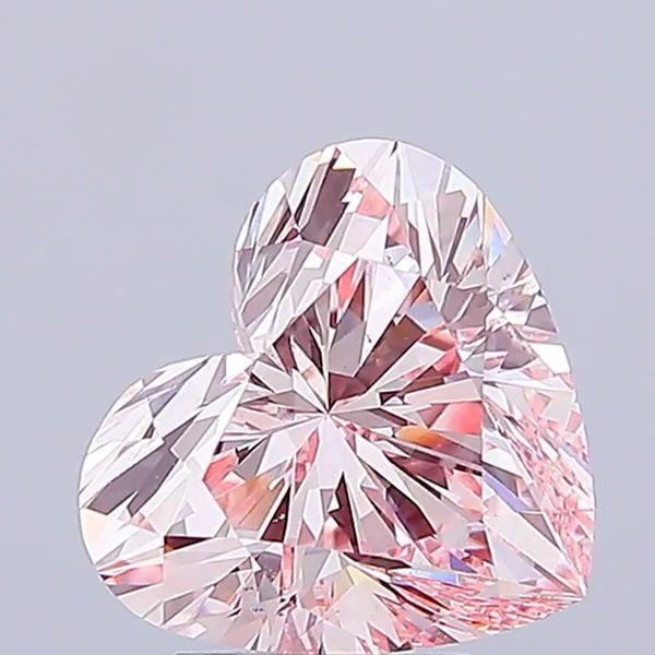 Loose Diamond - HEART 4.01ct Fancy Intense Pink VS1: Loose Diamond - HEART 4.01ct Fancy Intense Pink VS1 Source: This is a real non-mined Diamond that has been grown in a lab Shape: HEART Carats: 4.01 Color: Fancy Intense Pink Certification: IGI Video: