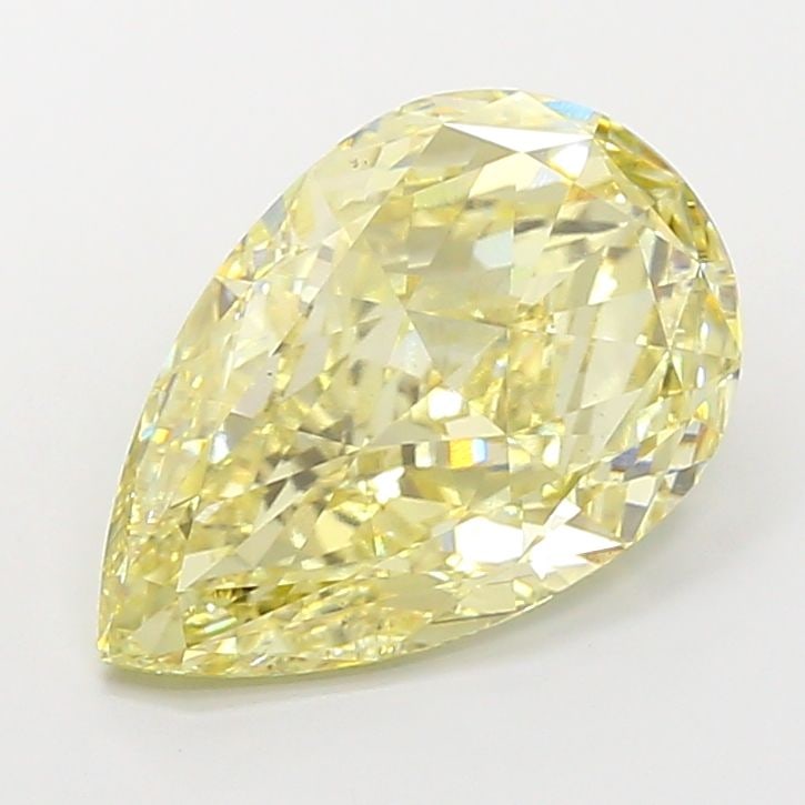 Loose Diamond - PEAR 8.13ct Fancy Yellow VS1: Loose Diamond - PEAR 8.13ct Fancy Yellow VS1 Source: This is a real non-mined Diamond that has been grown in a lab Shape: PEAR Carats: 8.13 Color: Fancy Yellow Certification: IGI Video: