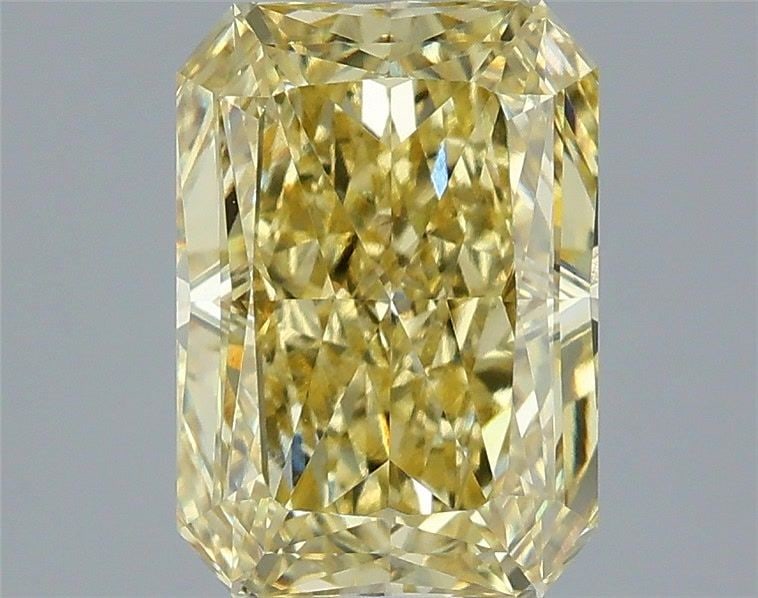 Loose Diamond - RADIANT 2.55ct Fancy Intense Yellow VS1 (1 of 1)