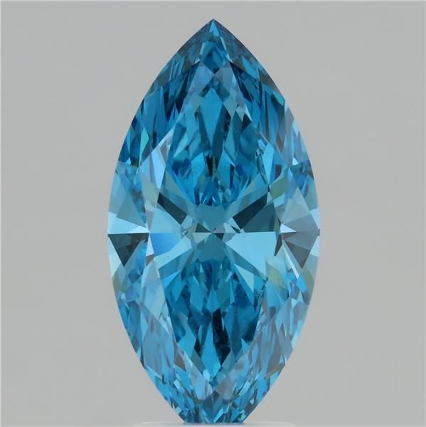 Loose Diamond - MARQUISE 3.01ct Fancy Vivid Blue VS1: Loose Diamond - MARQUISE 3.01ct Fancy Vivid Blue VS1 Source: This is a real non-mined Diamond that has been grown in a lab Shape: MARQUISE Carats: 3.01 Color: Fancy Vivid Blue Certification: IGI Video