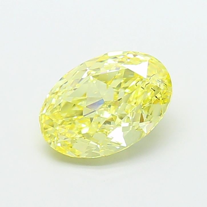 Loose Diamond - OVAL 2.57ct Fancy Intense Yellow SI1: Loose Diamond - OVAL 2.57ct Fancy Intense Yellow SI1 Source: This is a real non-mined Diamond that has been grown in a lab Shape: OVAL Carats: 2.57 Color: Fancy Intense Yellow Certification: IGI Video