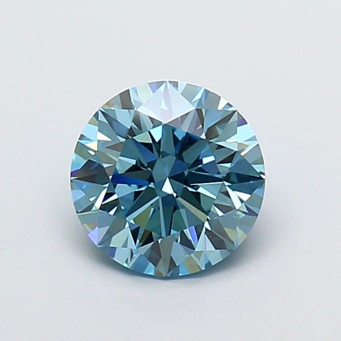 Ideal Loose Diamond - ROUND 1.73ct Fancy Vivid Blue VS1: Ideal Loose Diamond - ROUND 1.73ct Fancy Vivid Blue VS1 Source: This is a real non-mined Diamond that has been grown in a lab Shape: ROUND Carats: 1.73 Color: Fancy Vivid Blue Certification: IGI Video