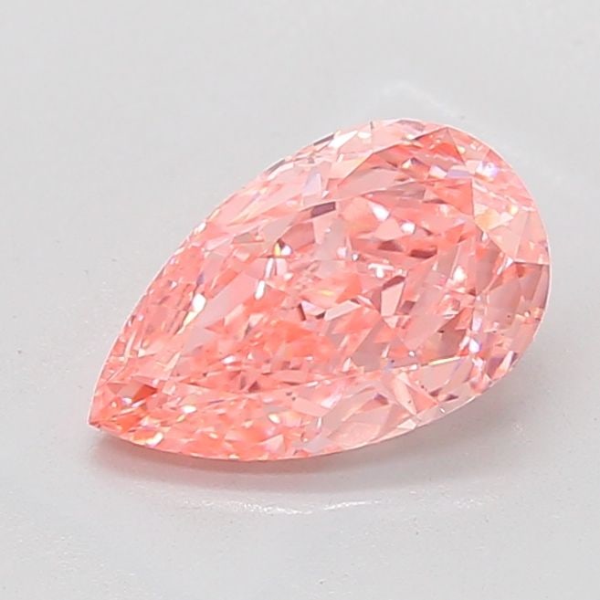 Loose Diamond - PEAR 3.15ct Fancy Vivid Pink VS1: Loose Diamond - PEAR 3.15ct Fancy Vivid Pink VS1 Source: This is a real non-mined Diamond that has been grown in a lab Shape: PEAR Carats: 3.15 Color: Fancy Vivid Pink Certification: IGI Video: