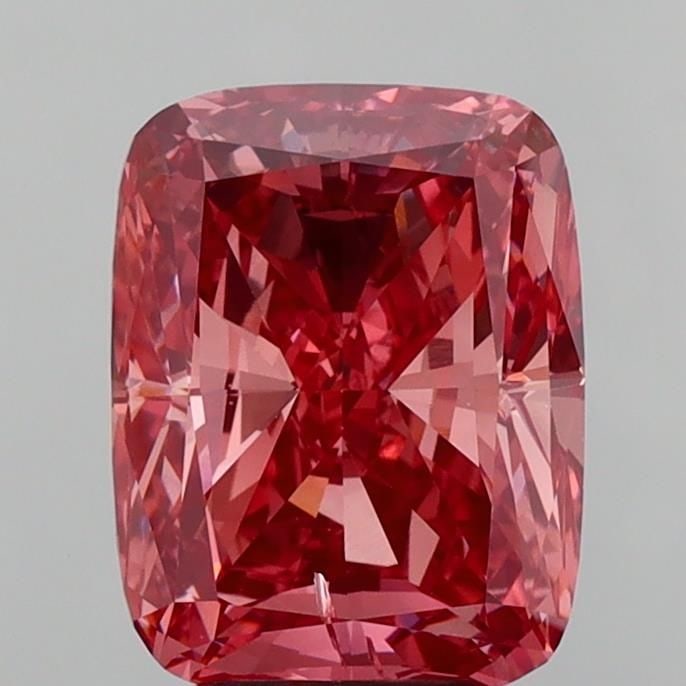 Loose Diamond - CUSHION MODIFIED 5.07ct Fancy Vivid Pink SI1: Loose Diamond - CUSHION MODIFIED 5.07ct Fancy Vivid Pink SI1 Source: This is a real non-mined Diamond that has been grown in a lab Shape: CUSHION MODIFIED Carats: 5.07 Color: Fancy Vivid Pink Certific