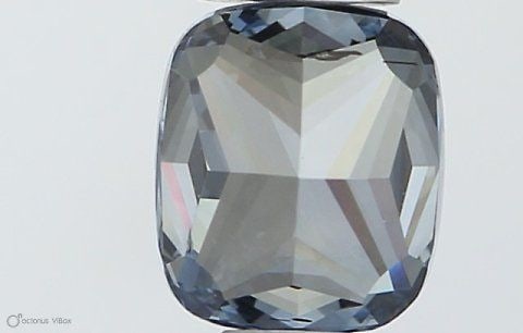 Loose Diamond - CUSHION MODIFIED 0.52ct Fancy Vivid Blue SI1 (1 of 1)