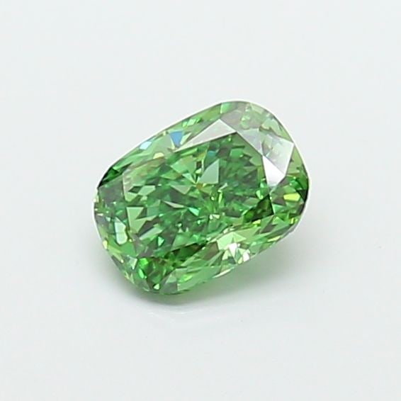 Loose Diamond - CUSHION MODIFIED 1.04ct Fancy Vivid Green VVS2: Loose Diamond - CUSHION MODIFIED 1.04ct Fancy Vivid Green VVS2 Source: This is a real non-mined Diamond that has been grown in a lab Shape: CUSHION MODIFIED Carats: 1.04 Color: Fancy Vivid Green Certi
