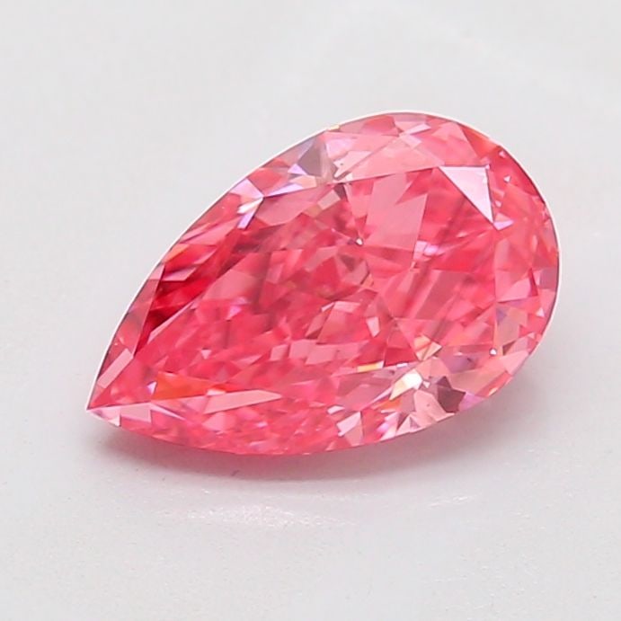 Loose Diamond - PEAR 1.22ct Fancy Vivid Pink SI1: Loose Diamond - PEAR 1.22ct Fancy Vivid Pink SI1 Source: This is a real non-mined Diamond that has been grown in a lab Shape: PEAR Carats: 1.22 Color: Fancy Vivid Pink Certification: IGI Additional