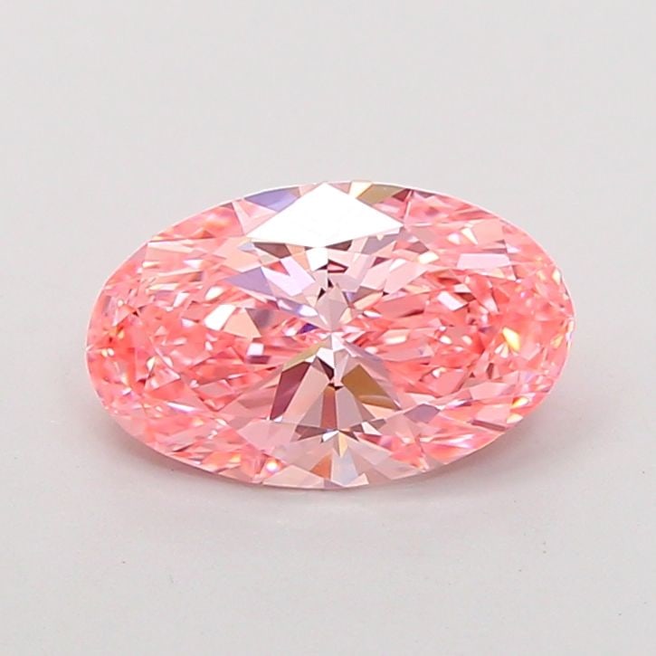 Loose Diamond - OVAL 2.01ct Fancy Vivid Pink VVS2: Loose Diamond - OVAL 2.01ct Fancy Vivid Pink VVS2 Source: This is a real non-mined Diamond that has been grown in a lab Shape: OVAL Carats: 2.01 Color: Fancy Vivid Pink Certification: IGI Video: