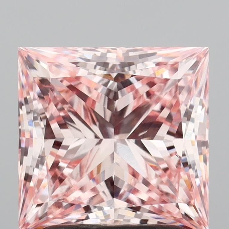 Loose Diamond - PRINCESS 2.01ct Fancy Intense Pink VVS2: Loose Diamond - PRINCESS 2.01ct Fancy Intense Pink VVS2 Source: This is a real non-mined Diamond that has been grown in a lab Shape: PRINCESS Carats: 2.01 Color: Fancy Intense Pink Certification: IGI