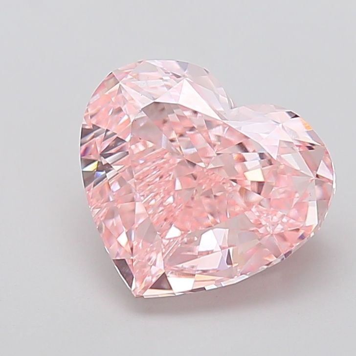 Loose Diamond - HEART 5.01ct Fancy Intense Pink VS1: Loose Diamond - HEART 5.01ct Fancy Intense Pink VS1 Source: This is a real non-mined Diamond that has been grown in a lab Shape: HEART Carats: 5.01 Color: Fancy Intense Pink Certification: IGI Video: