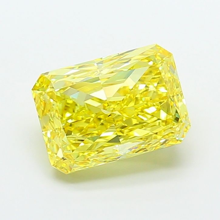 Loose Diamond - RADIANT 7.01ct Fancy Vivid Yellow VS2: Loose Diamond - RADIANT 7.01ct Fancy Vivid Yellow VS2 Source: This is a real non-mined Diamond that has been grown in a lab Shape: RADIANT Carats: 7.01 Color: Fancy Vivid Yellow Certification: IGI