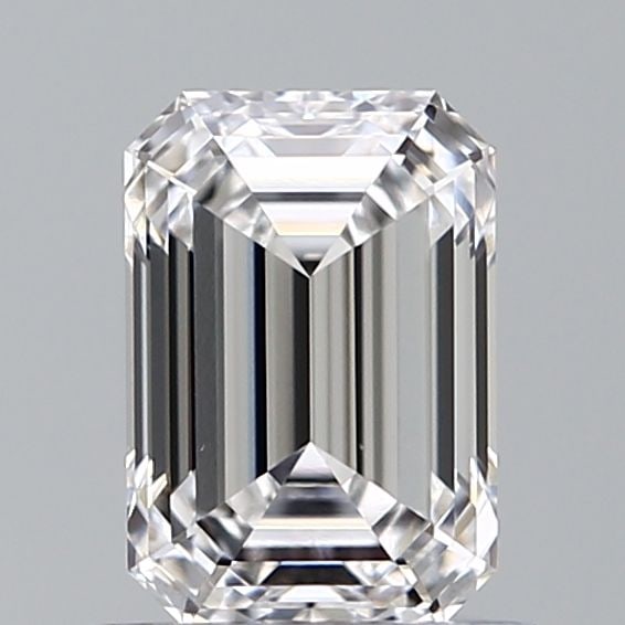Loose Diamond - EMERALD 1.03ct D VS1: Loose Diamond - EMERALD 1.03ct D VS1 Source: This is a real non-mined Diamond that has been grown in a lab Shape: EMERALD Carats: 1.03 Color: D Clarity: VS1 Certification: IGI Video: