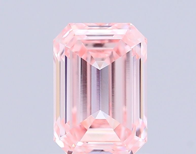 Loose Diamond - EMERALD 1.09ct Fancy Intense Pink VVS2: Loose Diamond - EMERALD 1.09ct Fancy Intense Pink VVS2 Source: This is a real non-mined Diamond that has been grown in a lab Shape: EMERALD Carats: 1.09 Color: Fancy Intense Pink Certification: IGI Vi