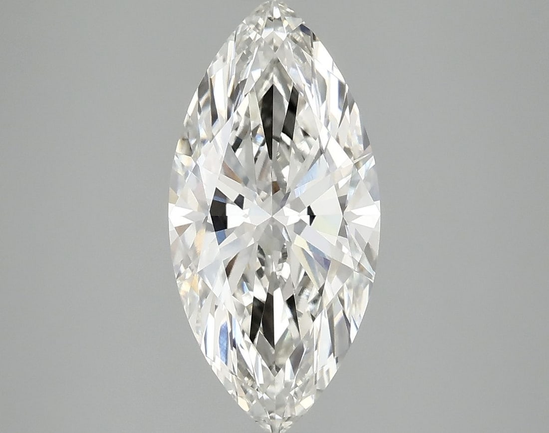 Loose Diamond - MARQUISE 2.5ct G VVS2: Loose Diamond - MARQUISE 2.5ct G VVS2 Source: This is a real non-mined Diamond that has been grown in a lab Shape: MARQUISE Carats: 2.5 Color: G Clarity: VVS2 Certification: IGI Video: Video Link