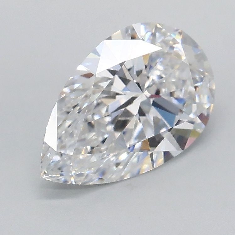 Loose Diamond - PEAR 1.03ct D VVS2: Loose Diamond - PEAR 1.03ct D VVS2 Source: This is a real non-mined Diamond that has been grown in a lab Shape: PEAR Carats: 1.03 Color: D Clarity: VVS2 Certification: IGI Additional images available