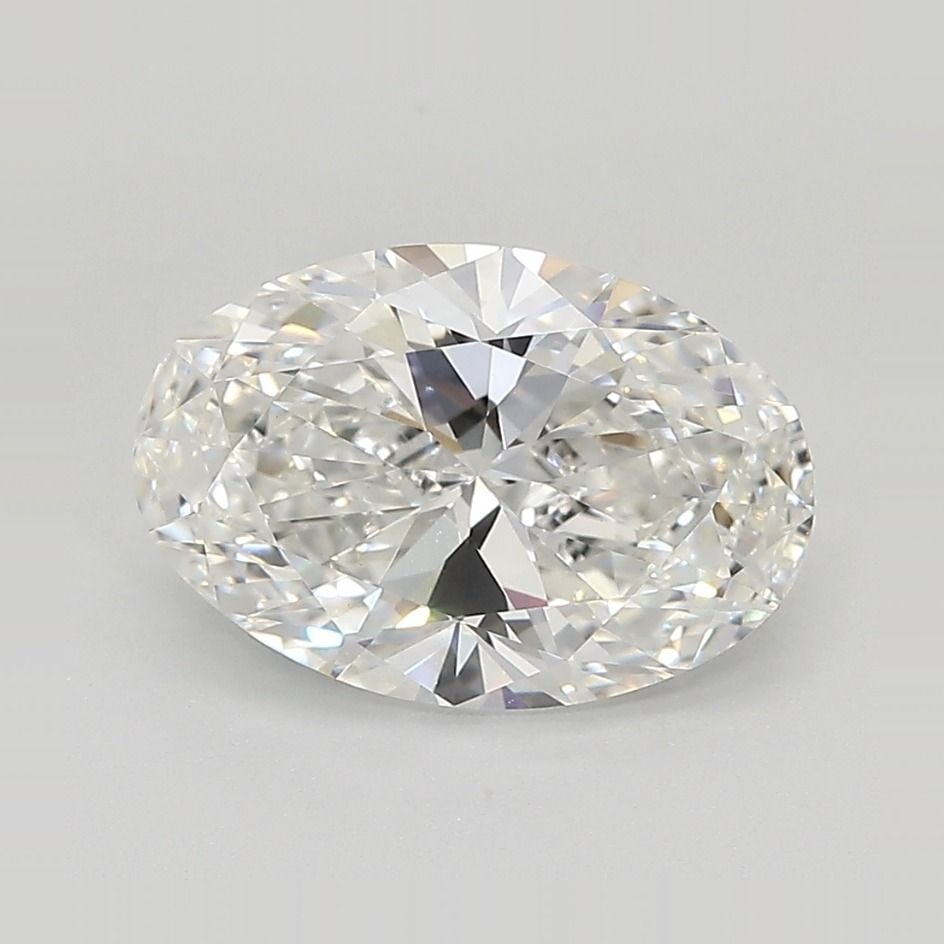 Loose Diamond - OVAL 2.57ct F VVS2: Loose Diamond - OVAL 2.57ct F VVS2 Source: This is a real non-mined Diamond that has been grown in a lab Shape: OVAL Carats: 2.57 Color: F Clarity: VVS2 Certification: IGI Additional images available