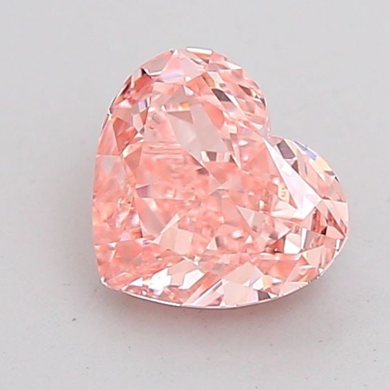 Loose Diamond - HEART 1.33ct Fancy Vivid Pink VS1: Loose Diamond - HEART 1.33ct Fancy Vivid Pink VS1 Source: This is a real non-mined Diamond that has been grown in a lab Shape: HEART Carats: 1.33 Color: Fancy Vivid Pink Certification: IGI Video: