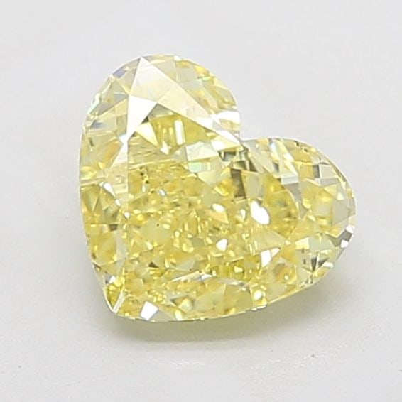 Loose Diamond - HEART 2.08ct Fancy Intense Yellow VS2: Loose Diamond - HEART 2.08ct Fancy Intense Yellow VS2 Source: This is a real non-mined Diamond that has been grown in a lab Shape: HEART Carats: 2.08 Color: Fancy Intense Yellow Certification: IGI Vid