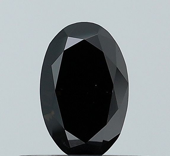 Loose Diamond - OVAL 0.5ct Fancy Deep Black VS1: Loose Diamond - OVAL 0.5ct Fancy Deep Black VS1 Source: This is a real non-mined Diamond that has been grown in a lab Shape: OVAL Carats: 0.5 Color: Fancy Deep Black Certification: NONE Video: