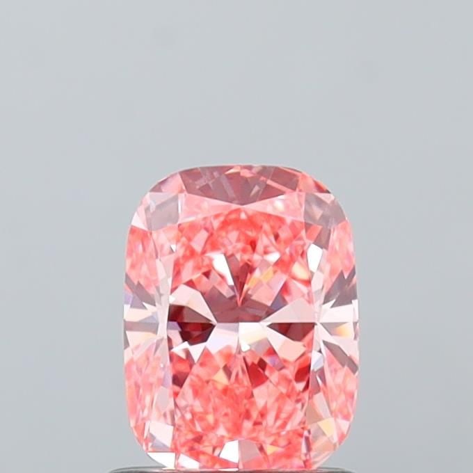 Loose Diamond - CUSHION MODIFIED 1.2ct Fancy Vivid Pink VVS2: Loose Diamond - CUSHION MODIFIED 1.2ct Fancy Vivid Pink VVS2 Source: This is a real non-mined Diamond that has been grown in a lab Shape: CUSHION MODIFIED Carats: 1.2 Color: Fancy Vivid Pink Certifica