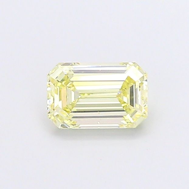 Loose Diamond - EMERALD 1.0ct Fancy Yellow VS2: Loose Diamond - EMERALD 1.0ct Fancy Yellow VS2 Source: This is a real non-mined Diamond that has been grown in a lab Shape: EMERALD Carats: 1.0 Color: Fancy Yellow Certification: IGI Video: Video
