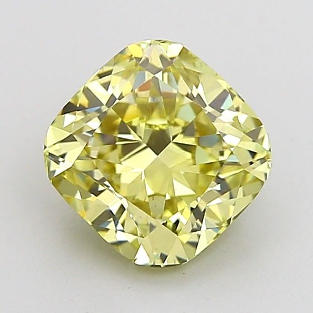 Loose Diamond - CUSHION MODIFIED 1.77ct Fancy Intense Yellow VS2: Loose Diamond - CUSHION MODIFIED 1.77ct Fancy Intense Yellow VS2 Source: This is a real non-mined Diamond that has been grown in a lab Shape: CUSHION MODIFIED Carats: 1.77 Color: Fancy Intense Yellow 