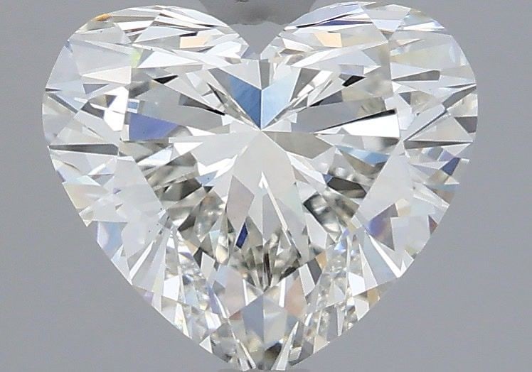 Loose Diamond - HEART 2.18ct G VS1: Loose Diamond - HEART 2.18ct G VS1 Source: This is a real non-mined Diamond that has been grown in a lab Shape: HEART Carats: 2.18 Color: G Clarity: VS1 Certification: IGI Video:
