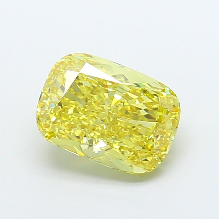 Loose Diamond - CUSHION MODIFIED 5.72ct Fancy Intense Yellow VS2: Loose Diamond - CUSHION MODIFIED 5.72ct Fancy Intense Yellow VS2 Source: This is a real non-mined Diamond that has been grown in a lab Shape: CUSHION MODIFIED Carats: 5.72 Color: Fancy Intense Yellow 
